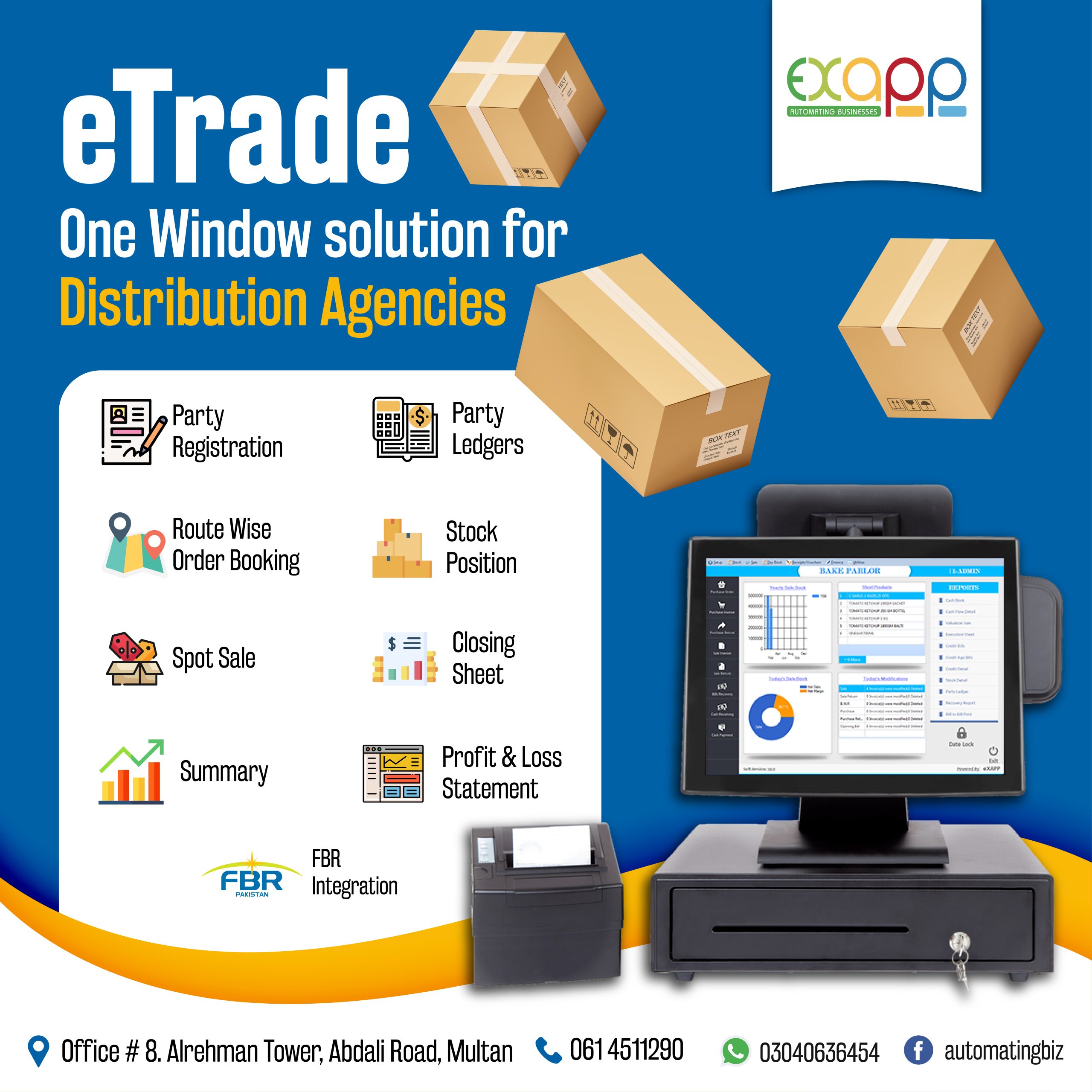 eTrade best software for Distributions agencies